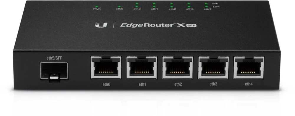 Ubiquiti Networks ER-X-SFP Kabelrouter Schwarz