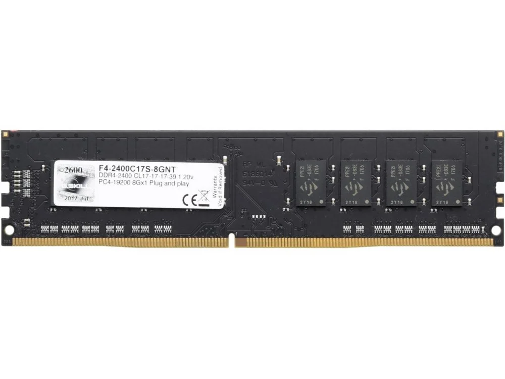 G.Skill Value | 1x8GB DDR4 | 2400MHz | DIMM | CL17 | Speicher­modul | RAM