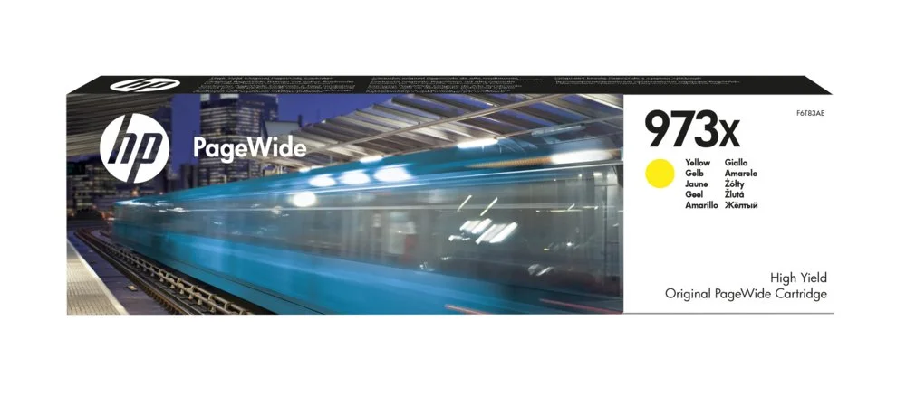 HP 973X | Gelbe Original PageWide-Patrone mit hoher Kapazität