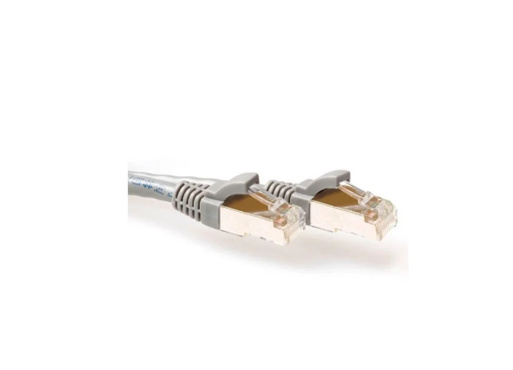 ACT Netzwerkkabel | Kat. 6a | S/FTP (S-STP) | 2 m | Grau | FB3002