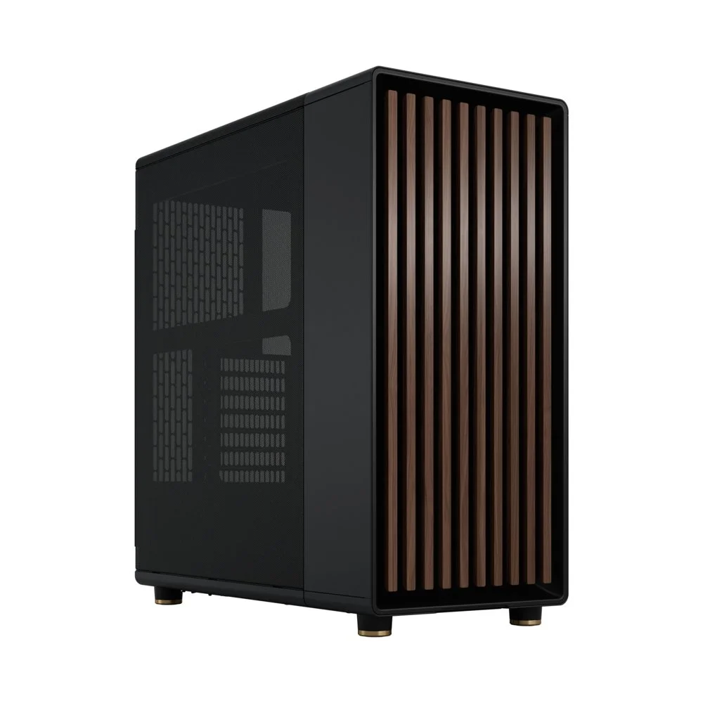 Fractal Design North Clear | Midi Tower Gehäuse | Schwarz (Charcoal)
