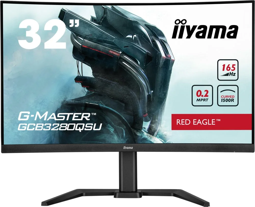 iiyama G-Master GCB3280QSU-B1 31,5" | 2560x1440 VA | 165Hz | QHD Gaming Monitor | Schwarz