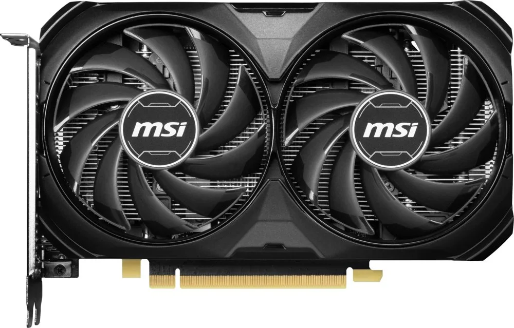 MSI GeForce RTX 4060 Ti Ventus 2X Black OC | 8GB GDDR6 VRAM | Grafikkarte | Nvidia GPU