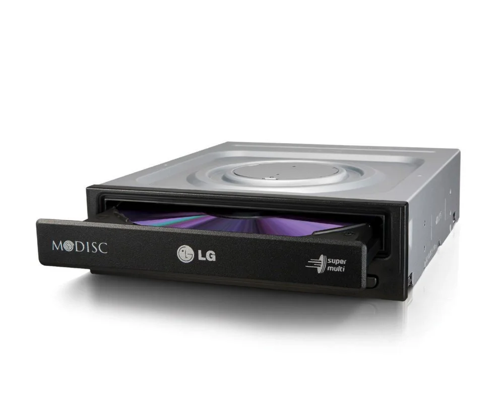 Hitachi LG DVD±RW-Brenner | 24x Geschwindigkeit | SATA | Schwarz