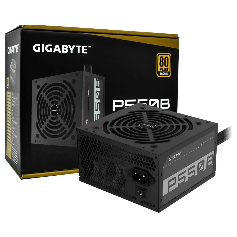 Gigabyte P550B | 550W Bronze | 20+4 Pin | ATX | Schwarz | Netzteil