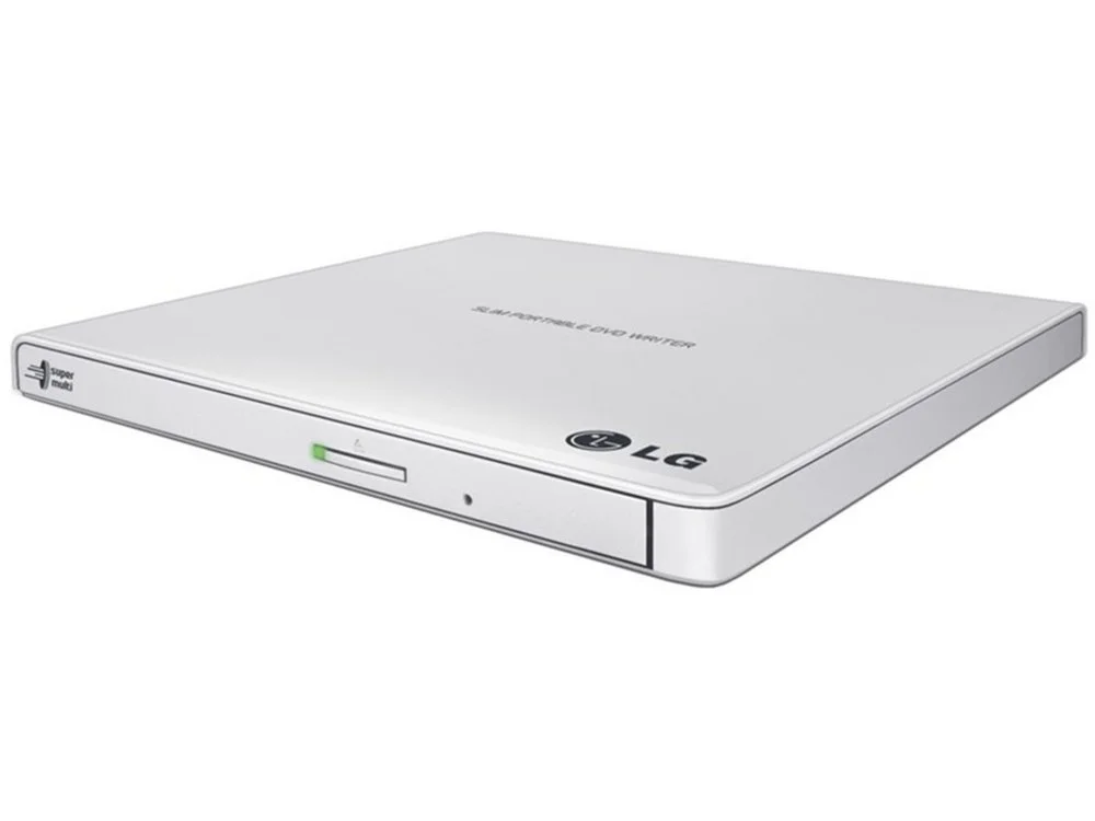 LG GP57EW40 | Externes DVD Super Multi Laufwerk | USB 2.0 | Weiß