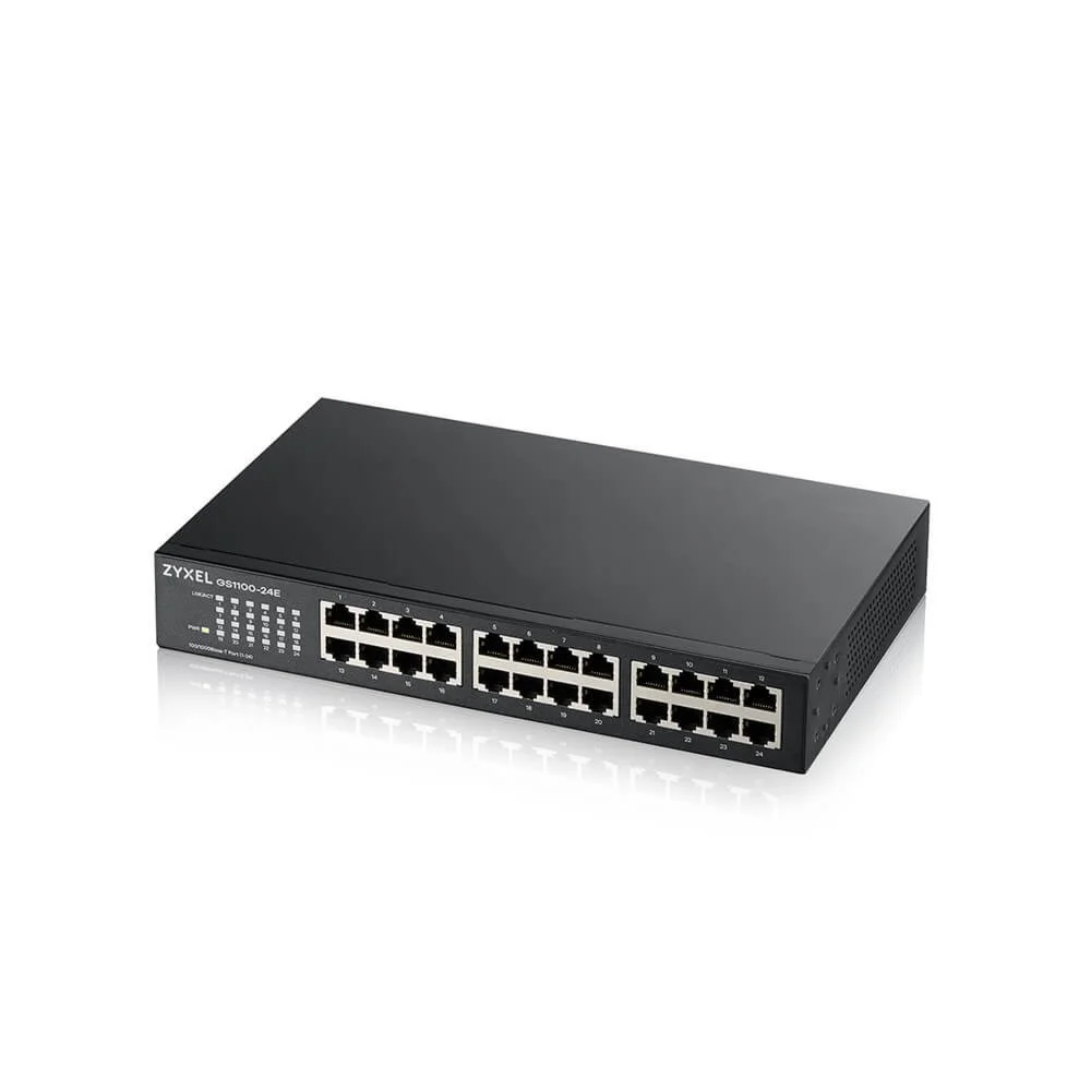 Zyxel GS1100-24E | Unmanaged Switch | 24x Gigabit Ethernet
