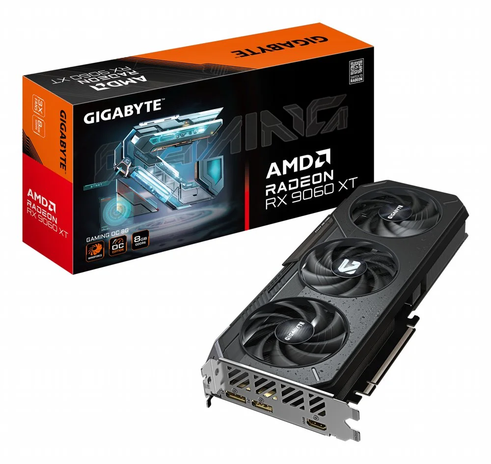GIGABYTE Radeon RX 9060 XT GAMING OC | 8GB GDDR6 | Grafikkarte | AMD GPU