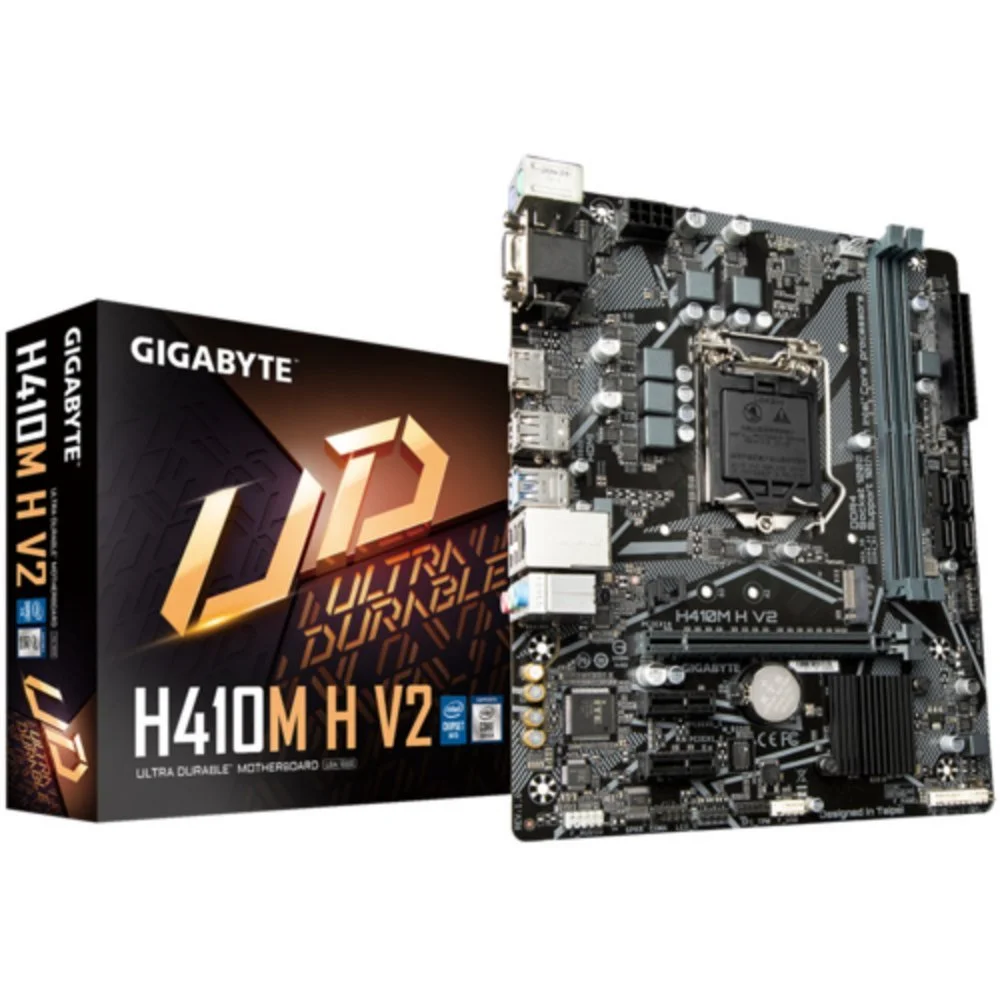 Gigabyte H410M H V2 | Micro-ATX Mainboard | Intel H410 | Sockel LGA 1200