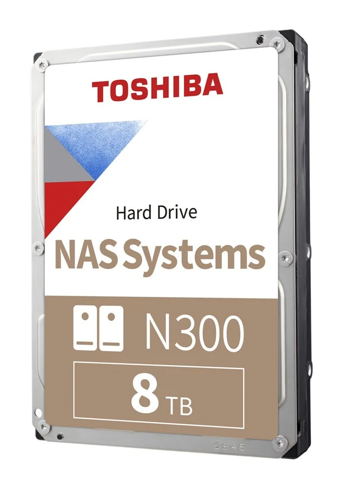 Toshiba N300 NAS HDD 3.5" | 8TB SATA III | 7200U/min