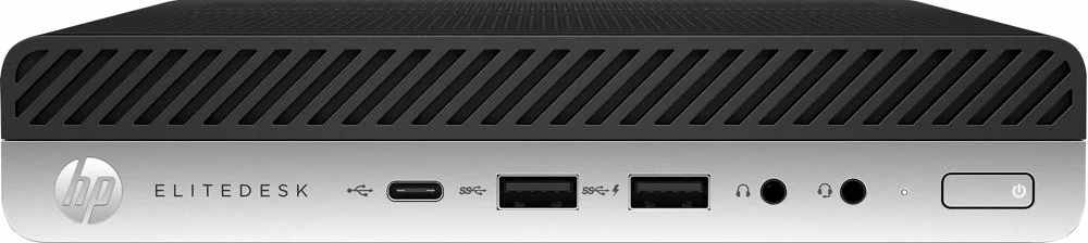 HP EliteDesk Mini 800 G4 | Intel Core i5-8500 | 8GB RAM | 256GB SSD | Windows 11 Professional | Refurbished Silber