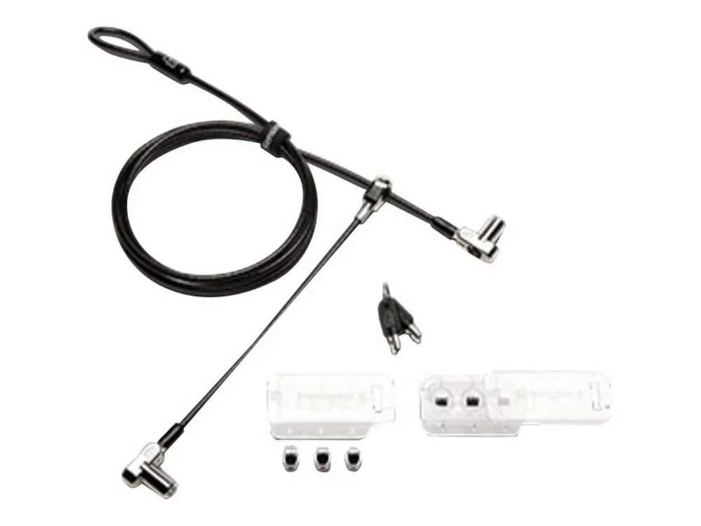 Kensington Kabelschloss | Universal | 3-in-1 | Mit Schlüssel | Doppelte Schließköpfe | K63380WW