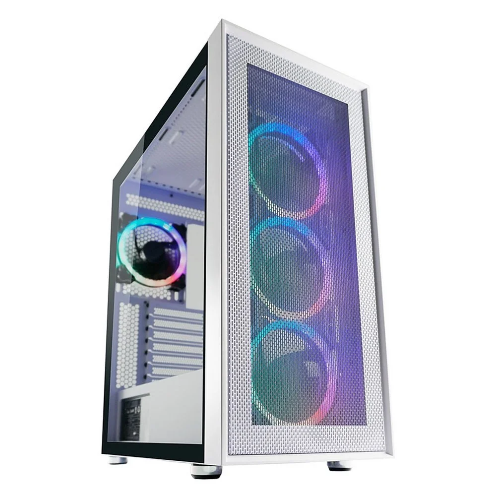 LC-Power White Wanderer X RGB | Midi-Tower-Gehäuse | Weiß