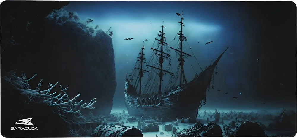 Baracuda LEVIATHAN | Gaming-Mousepad | 75 x 35 cm | Rutschfest