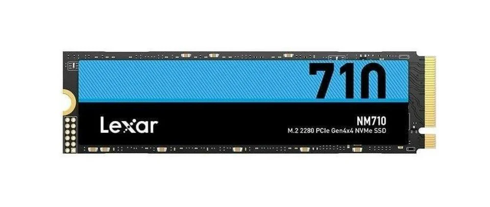 Lexar NM710 | 2TB NVMe SSD | M.2 | Gen4 | 4.850MB/s Lesen | 4.500MB/s Schreiben