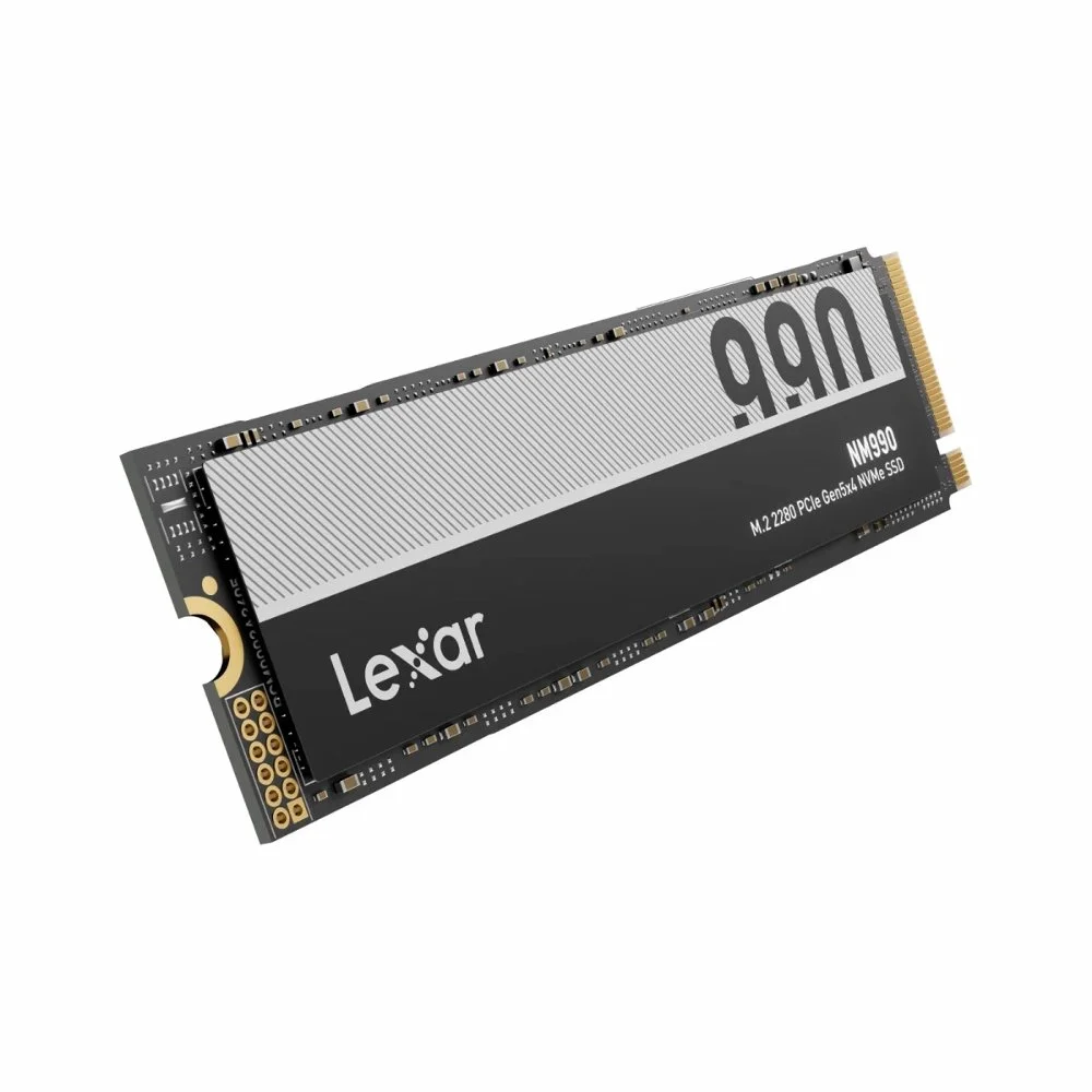 Lexar NM990 | 1TB NVMe SSD | M.2 | Gen5 | 14.000MB/s Lesen | 7.500MB/s Schreiben