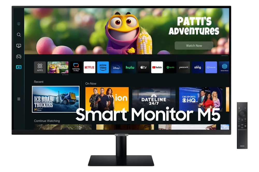Samsung Smart Monitor M50C 27" | 1920x1080 VA | 60Hz | Full HD Smart Monitor