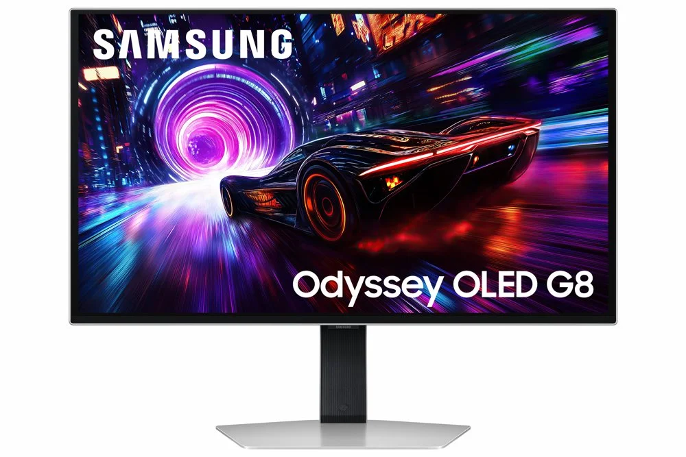 Samsung Odyssey G8 OLED 27" | 4K QD-OLED | 240 Hz | 0,03 ms | Gaming-Monitor | Silber