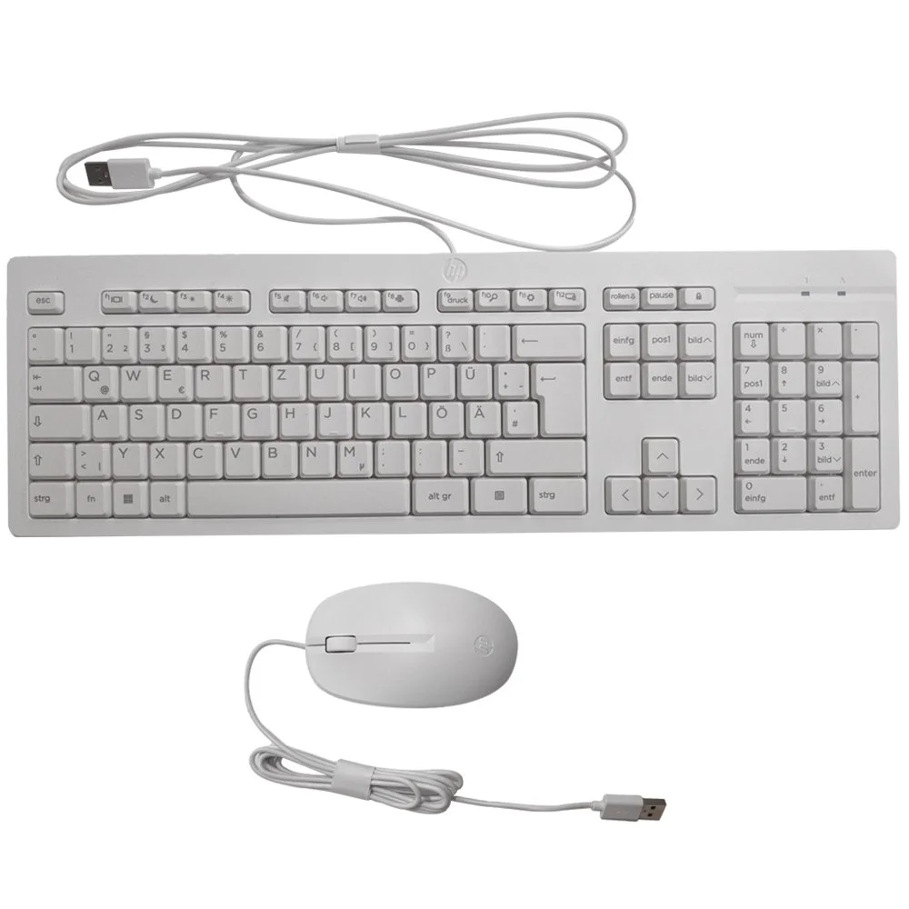 QWERTZ | HP M52730-041 | Kabelgebundene Maus- und Tastaturkombination | QWERTZ