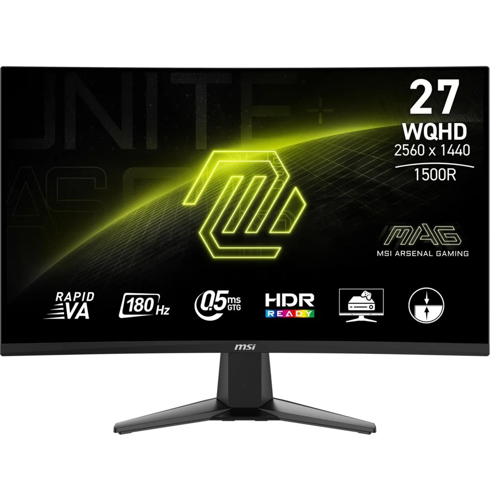 MSI MAG 27CQ6F 27" | 2560x1440 VA | 180Hz | QHD Gaming Monitor