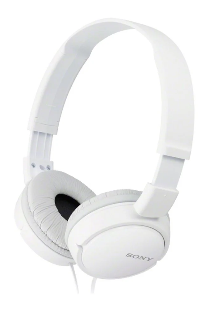 Sony MDR-ZX110 | Kabelgebundenes On-Ear-Headset mit 3,5-mm-Anschluss | Weiß