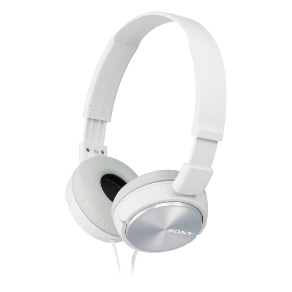 Sony MDR-ZX310AP | Kabelgebundenes On-Ear-Headset mit 3,5-mm-Anschluss | Weiß