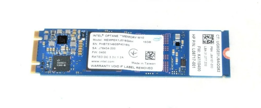 Intel Optane M10 | 16GB NVMe SSD | M.2 | Gen3 | 900MB/s | Ausgebaut