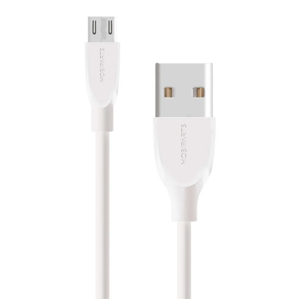 Mobiparts | Micro-USB-auf-USB-Kabel | 2 A | 0,5 m | Weiß