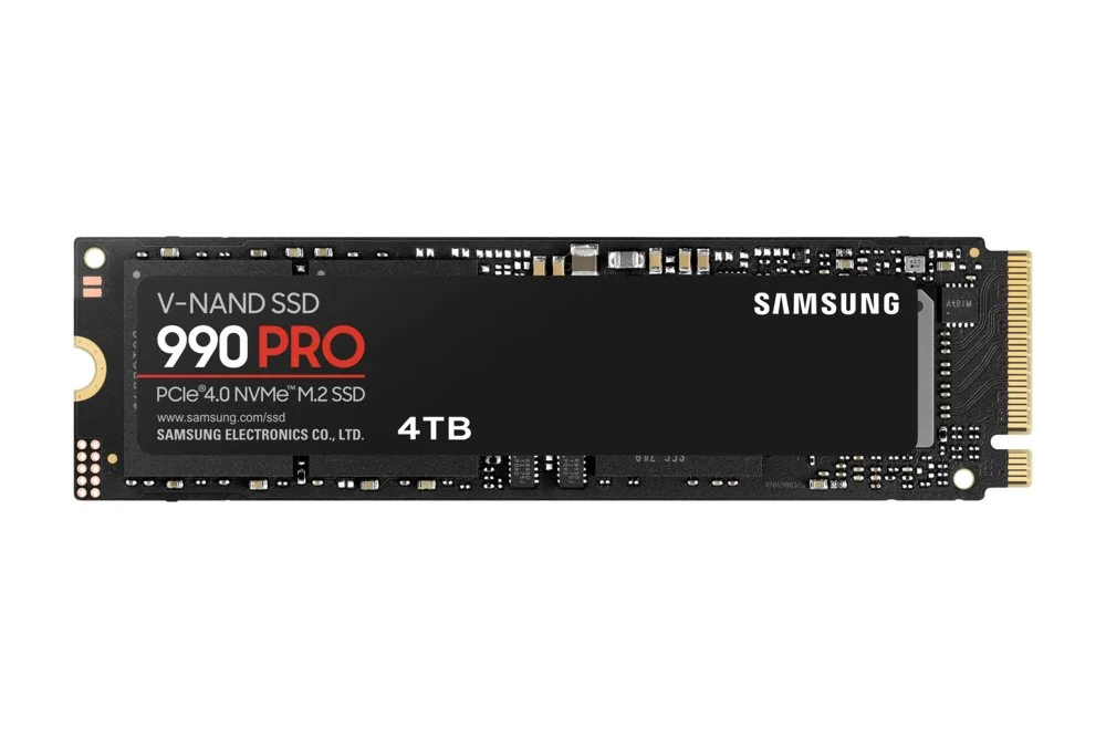 Samsung 990 PRO | 4TB NVMe SSD | M.2 Gen4 | 7.450 MB/s Lesen | 6.900 MB/s Schreiben