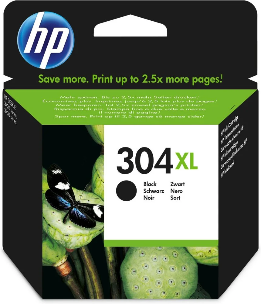 HP 304XL | Original Tintenpatrone Schwarz