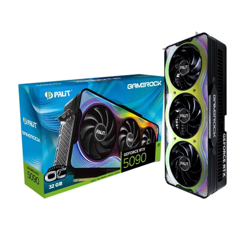 Palit GeForce RTX 5090 GameRock OC NVIDIA 32 GB GDDR7