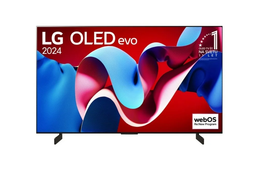 LG C4 OLED42C41LA 42" | Ultra HD 4K OLED Smart-TV | webOS + WLAN | Dolby Vision | OLED Perfekte Schwarzwertstufen + AI Picture Pro | 144 Hz
