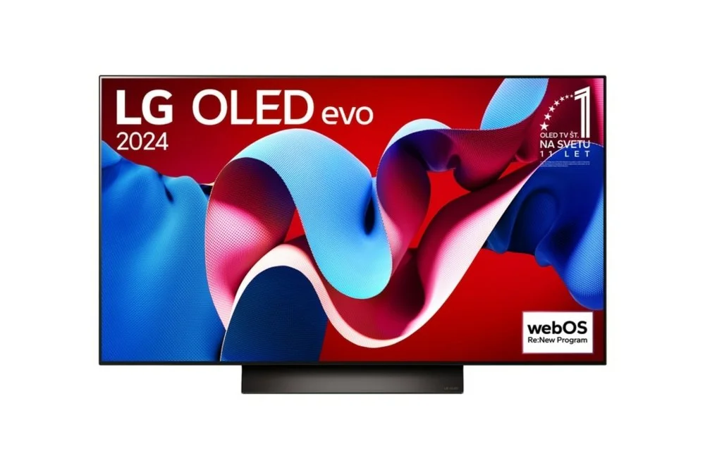 LG C4 OLED48C41LA 48" | Ultra HD 4K OLED Smart-TV | webOS + WLAN | OLED Perfektes Schwarz | Dolby Vision | 144 Hz