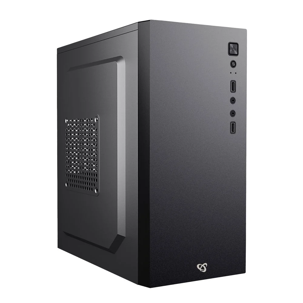 SBOX PCC-12 | Micro Tower Gehäuse | Schwarz