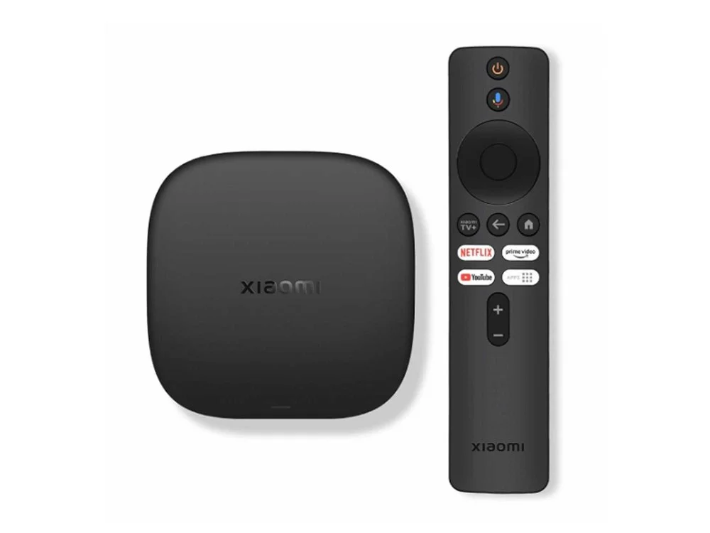 Xiaomi TV Box S (3. Generation) | 4K UHD mit Dolby Vision | Google TV | 32 GB Speicher | Wi-Fi 6 und Bluetooth | Schwarz
