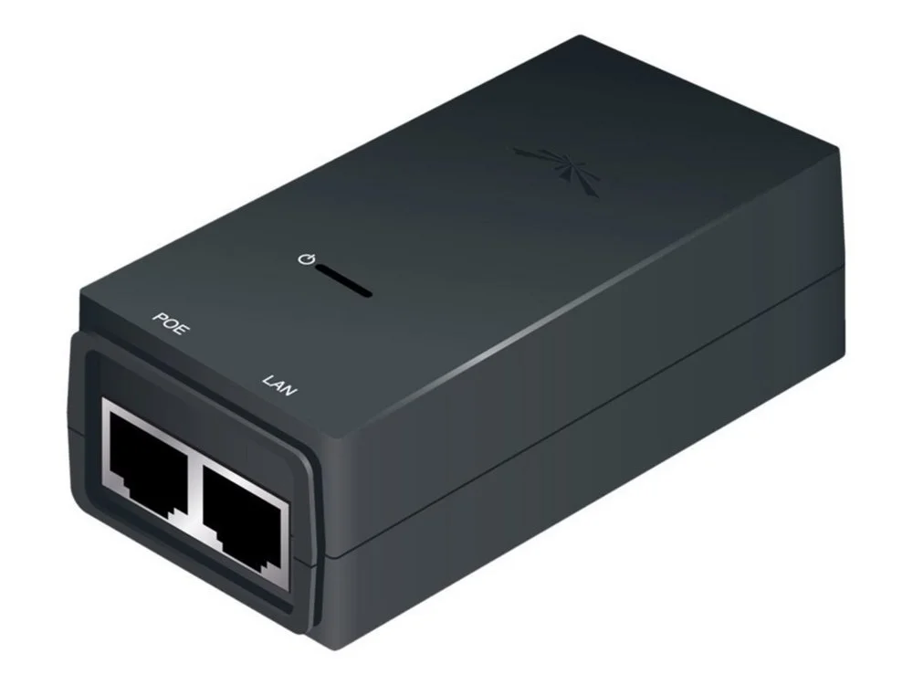 Ubiquiti Networks POE-24-12W-G | PoE Adapter & Injektor | 24V | 12W | Gigabit Ethernet