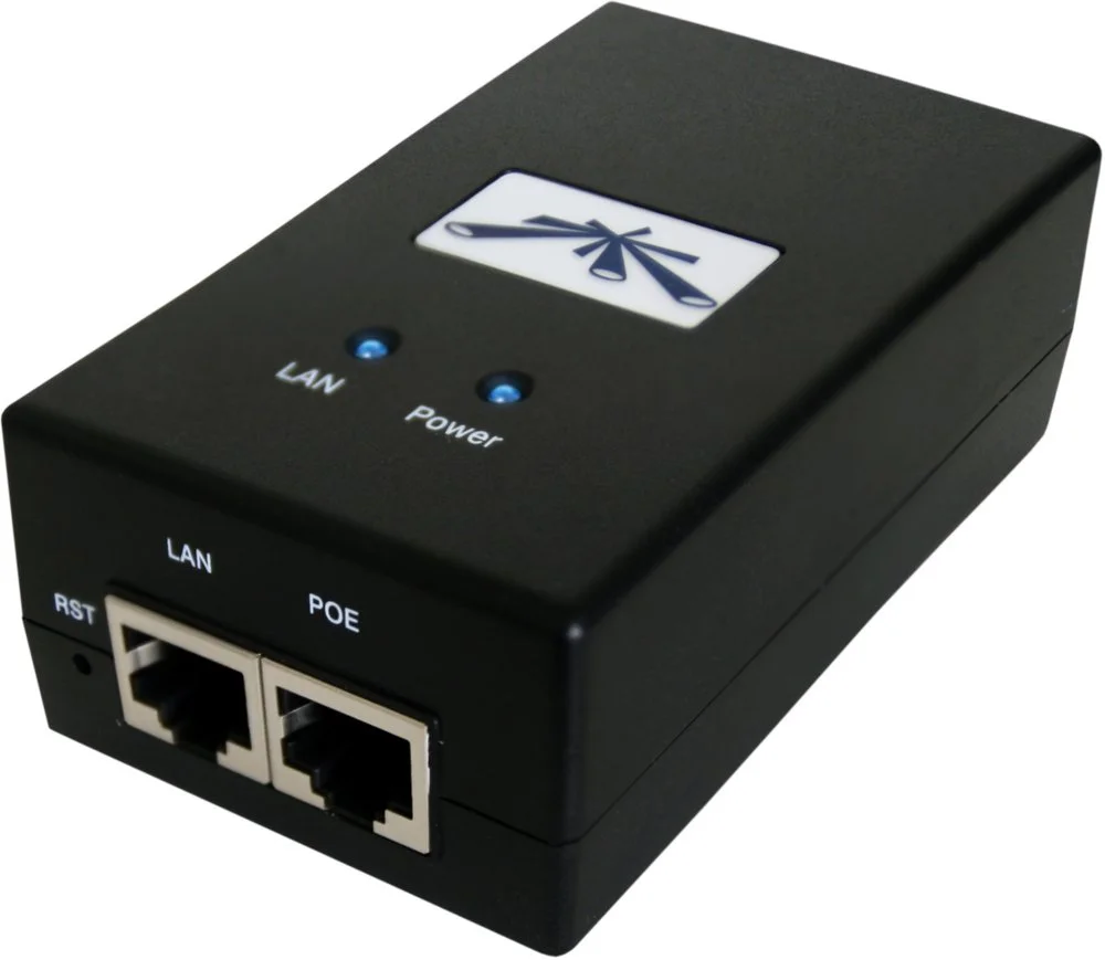 Ubiquiti Networks POE-24-12W | PoE Adapter & Injektor | 24V | 12W | Fast Ethernet