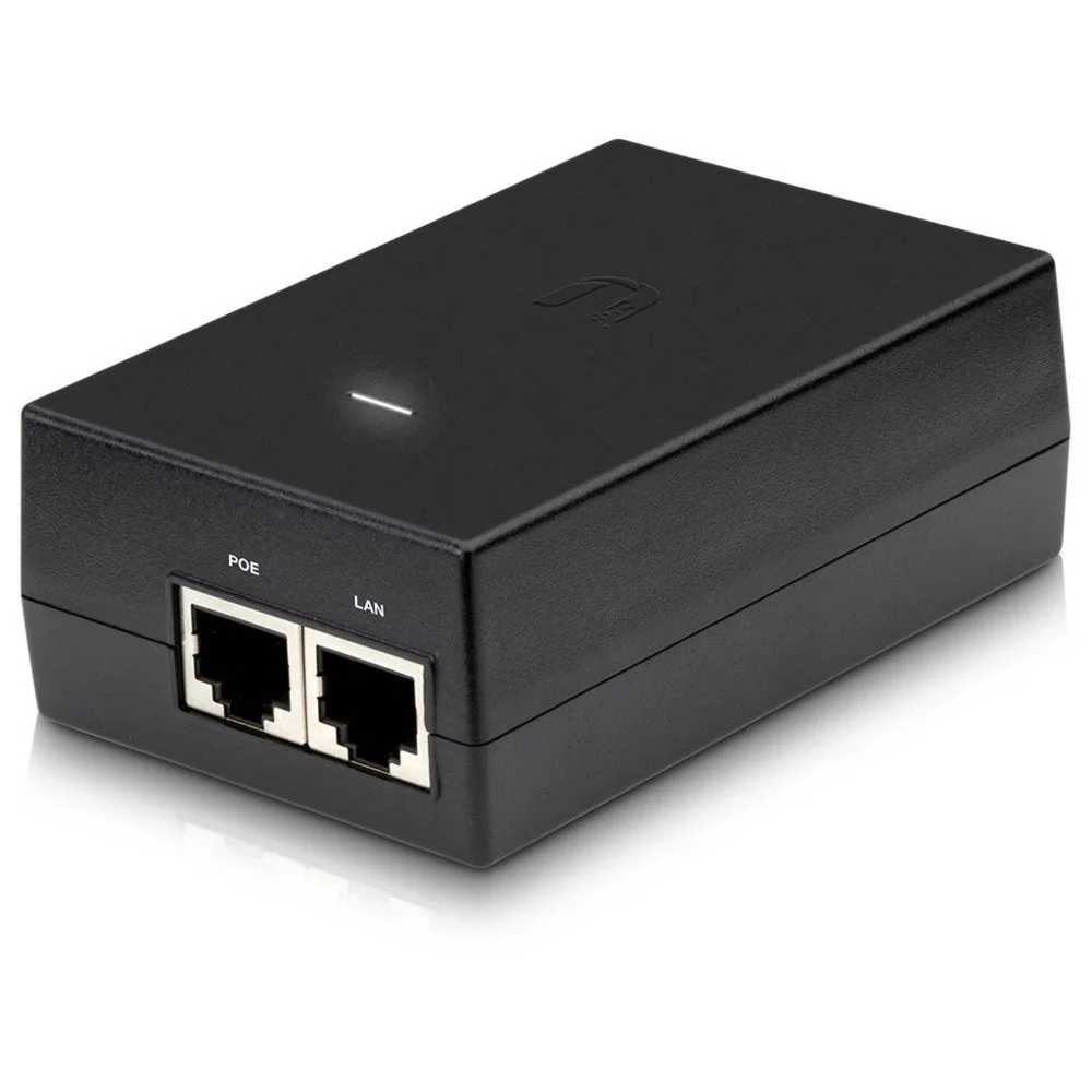 Ubiquiti Networks POE-48-24W | PoE Adapter & Injektor | 48V | 24W | Fast Ethernet
