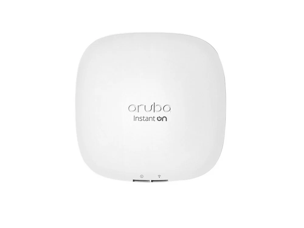 HPE Aruba InstantOn AP12 | WiFi5-Zugangspunkt | 1600 Mbit/s | PoE (802.3af) | Inklusive Montagehalterung