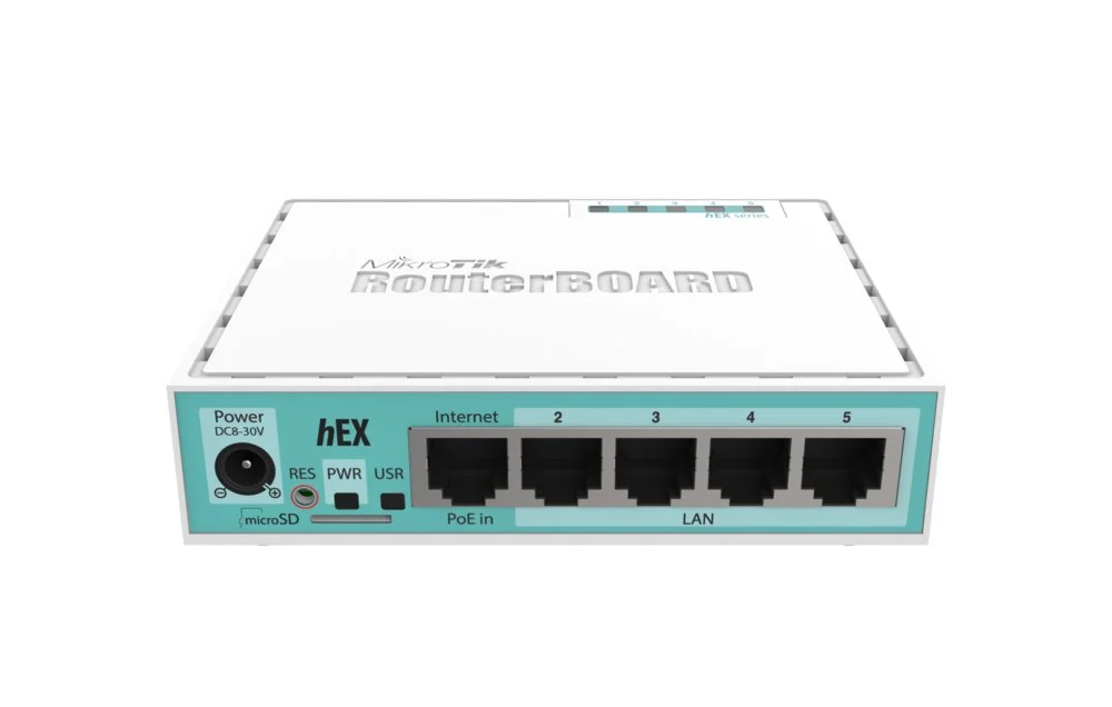 MikroTik hEX RB750Gr3 | Ethernet-LAN-Router | 5× Gigabit | Dual-Core 880 MHz | 256 MB RAM | RouterOS L4