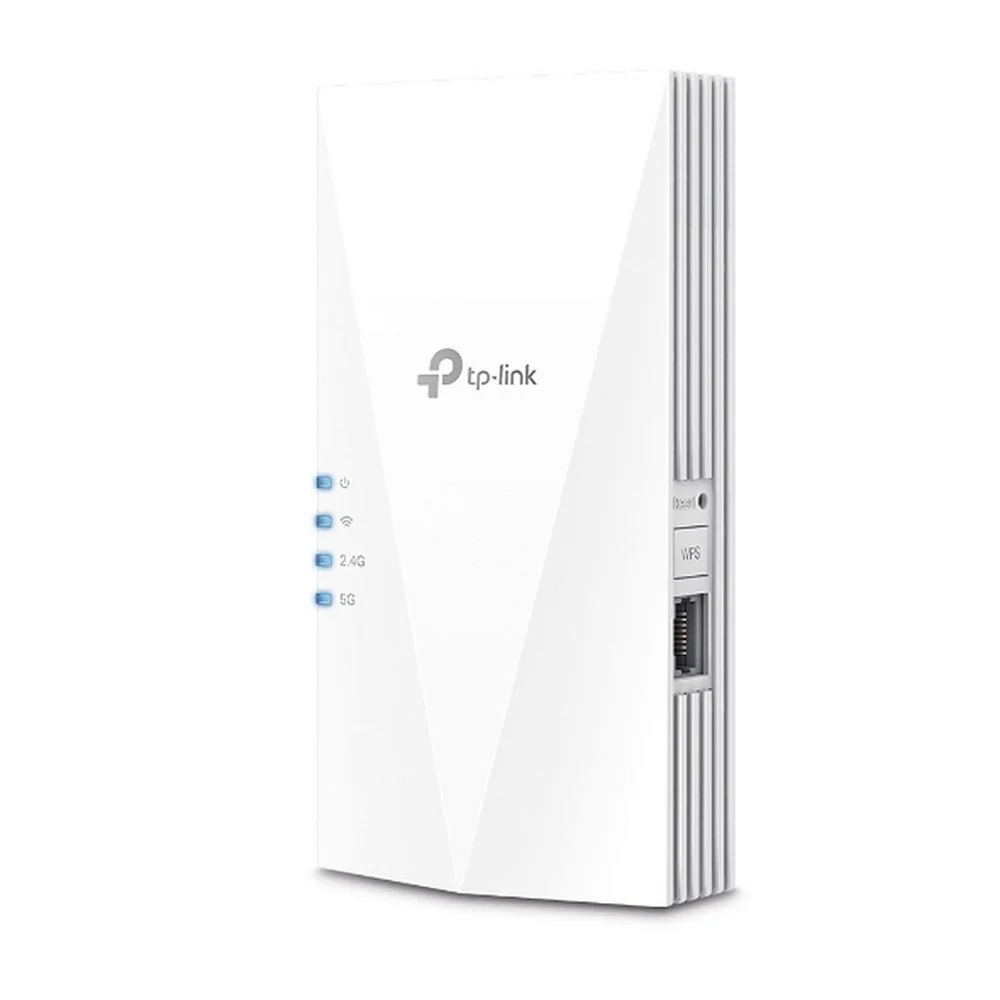 TP Link RE600X | Wi-Fi 6 Mesh Extender | Dualband | 1800 Mbit/s | Gigabit-Ethernet | Weiß