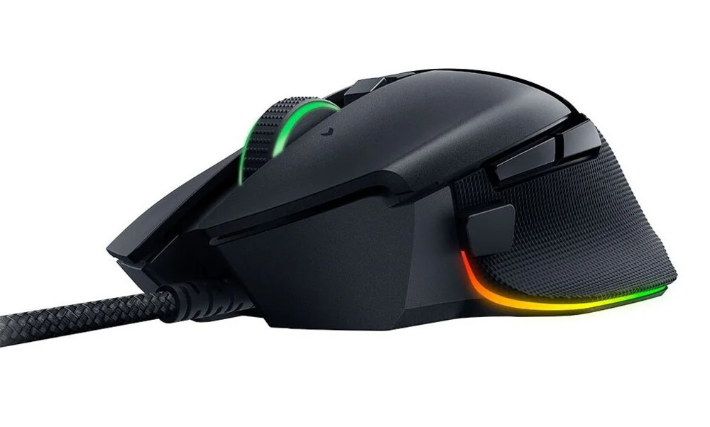 Razer Basilisk V3 | Kabelgebundene Gaming-Maus | Rechtshänder | USB-A | 26.000 DPI | Schwarz