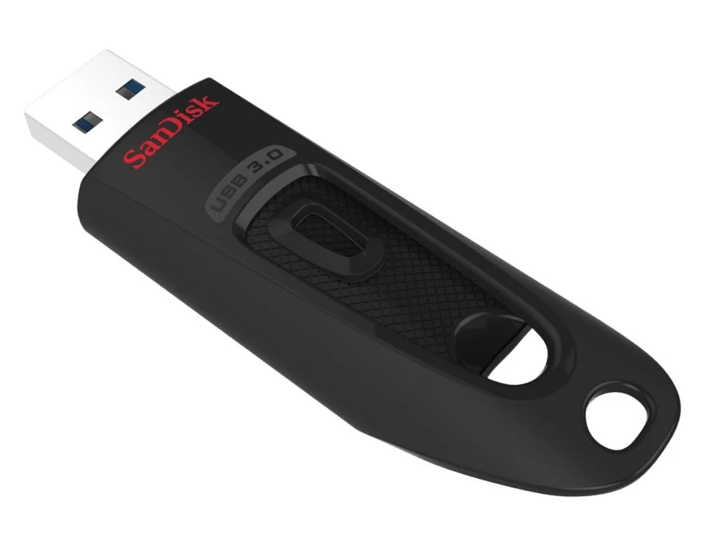 SanDisk Ultra | 128 GB USB-A 3.2 Flash-Laufwerk | Schwarz