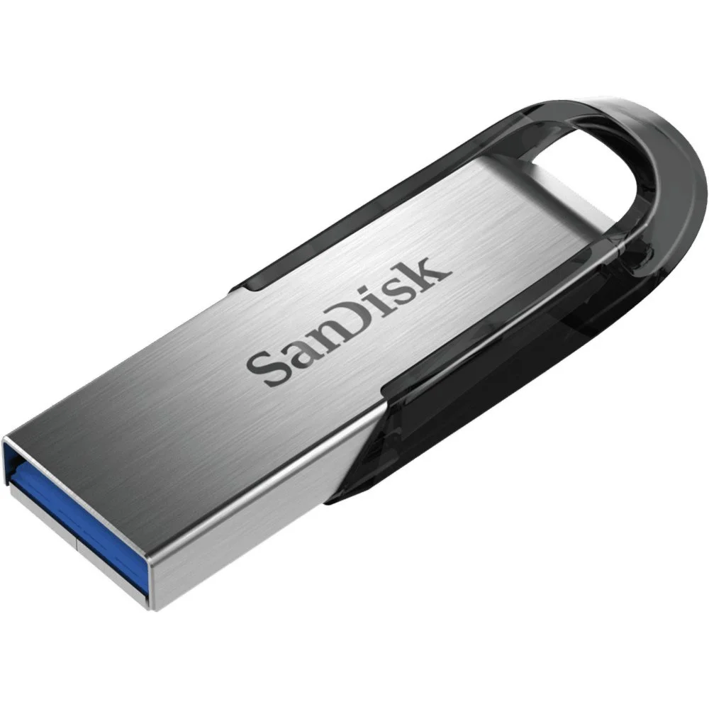 SanDisk Ultra Flair | 16 GB USB-A 3.2 Flash-Laufwerk | Schwarz/Silber