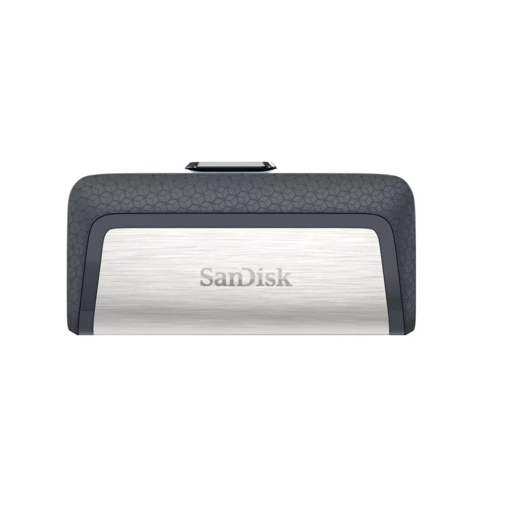 SanDisk Ganda UltraType | 256 GB USB-C 3.2 & USB-A 3.2 Flash-Laufwerk | Silber