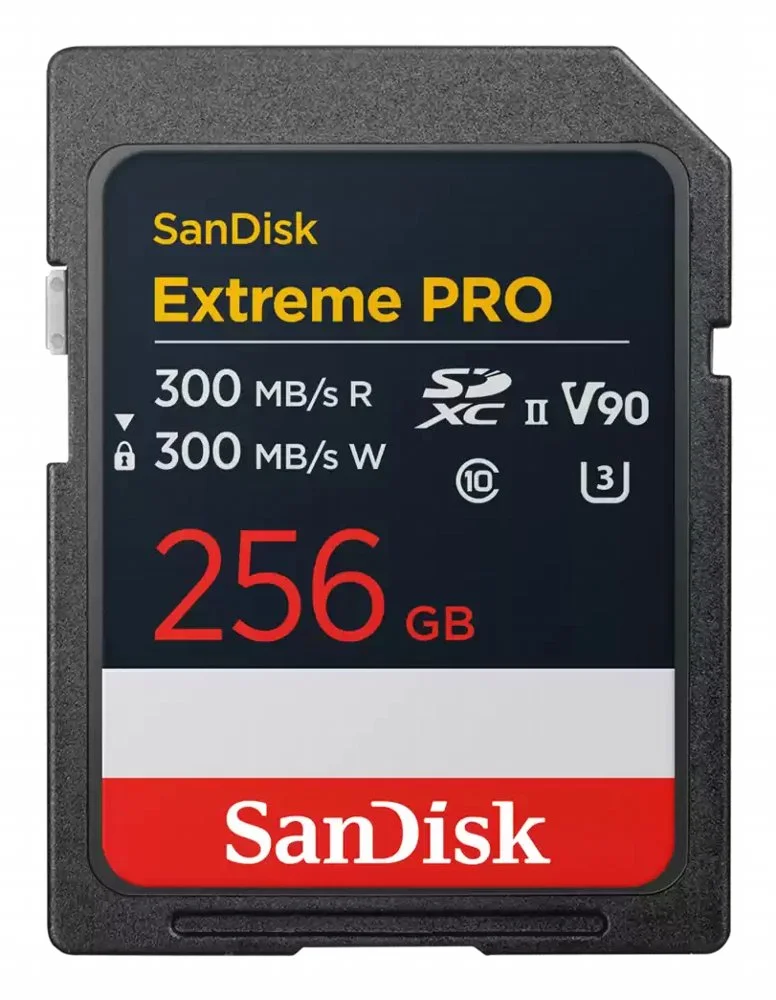 SanDisk Extreme PRO | 256 GB SDXC-Speicherkarte | UHS-II Klasse 10
