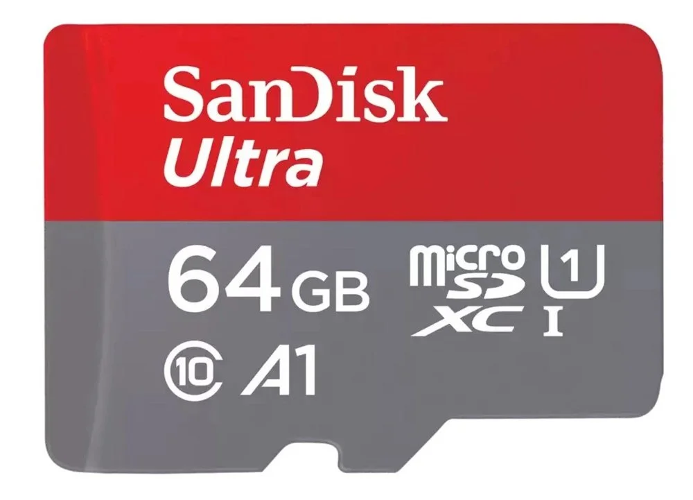 SanDisk Ultra | MicroSDXC | 64 GB | Klasse 10 | UHS-I U1 | A1 | Bis zu 140 MB/s | Inklusive SD-Adapter