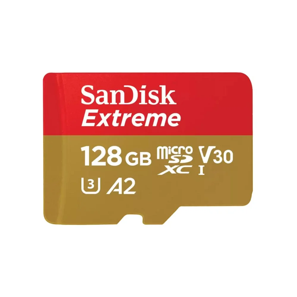 SanDisk Extreme | MicroSDXC | 128GB | Class 10 | UHS-I U3