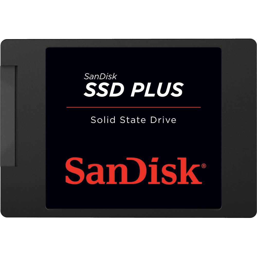 SanDisk Plus | 480GB SATA SSD | 2.5 Zoll | 535MB/s Lesen | 445MB/s Schreiben