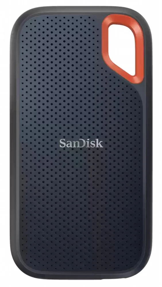 SanDisk Extreme Portable | Externe SSD | 8TB | USB-C 3.2 Gen2 | 1050 MB/s | Schwarz